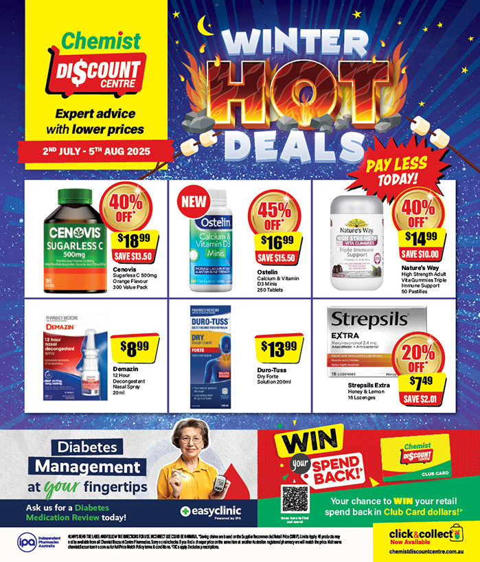 Chemis Discount® July Catalogue Winter Hot Deals