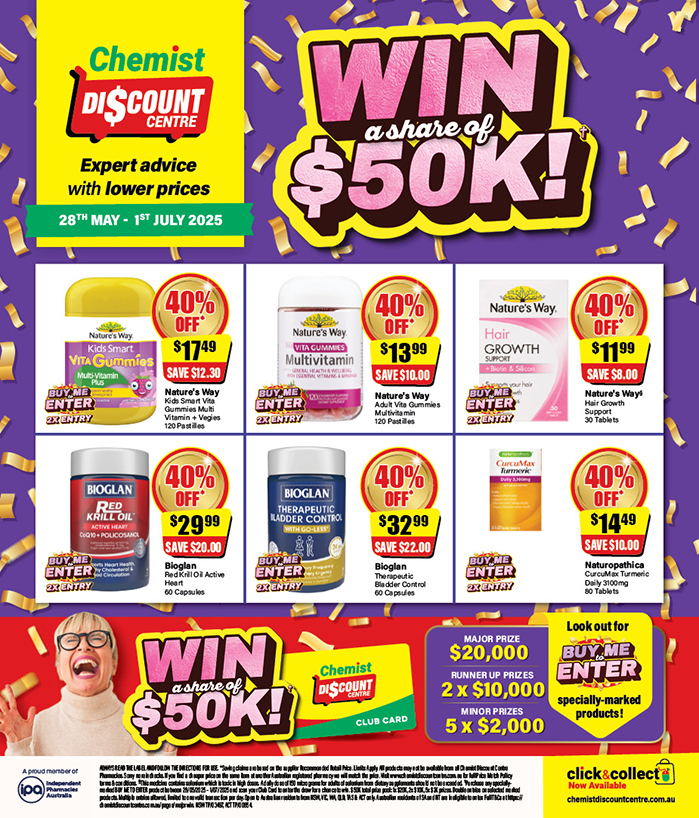 Chemis Discount® June Catalogue Win a Share of 50K