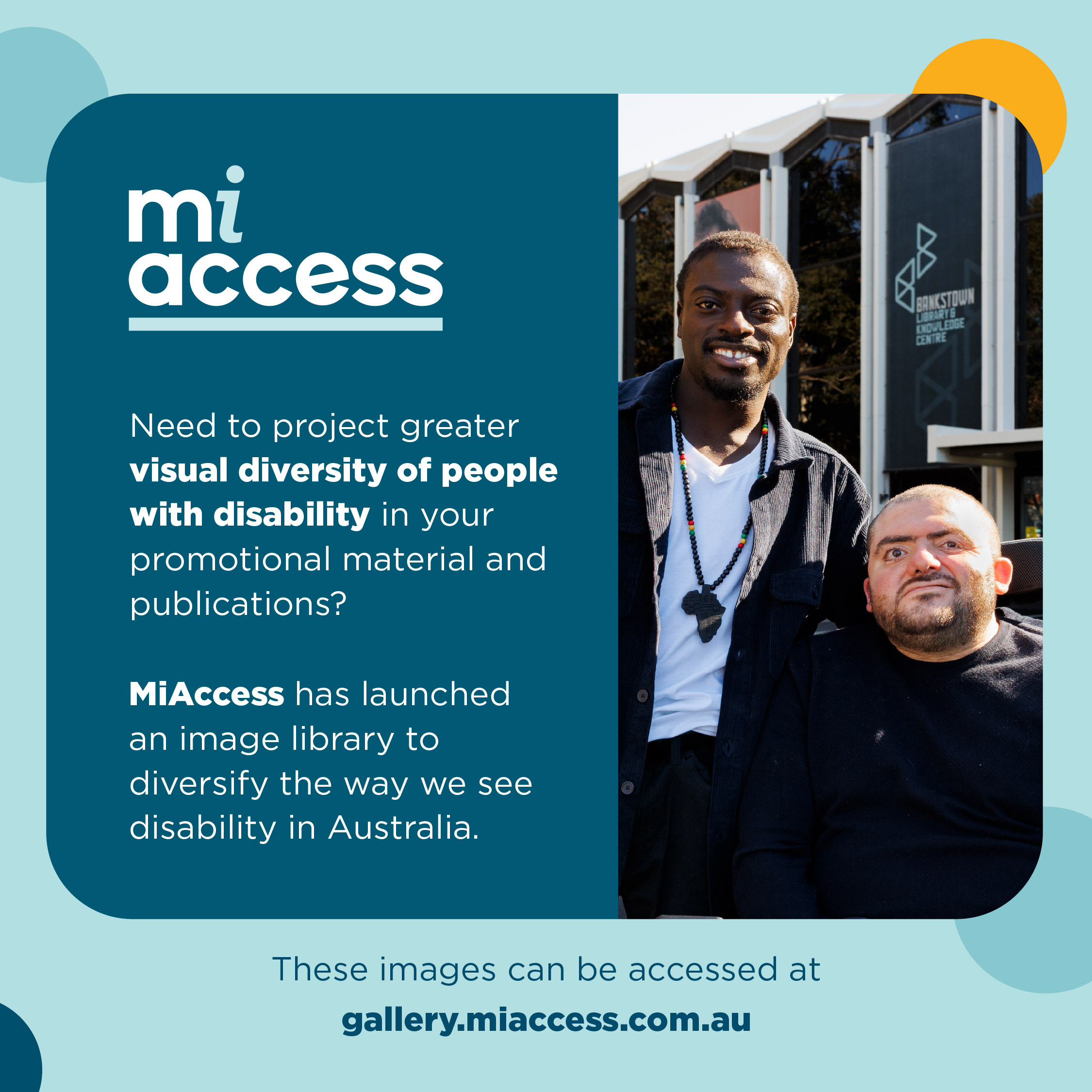 MiAccess social tile 5
