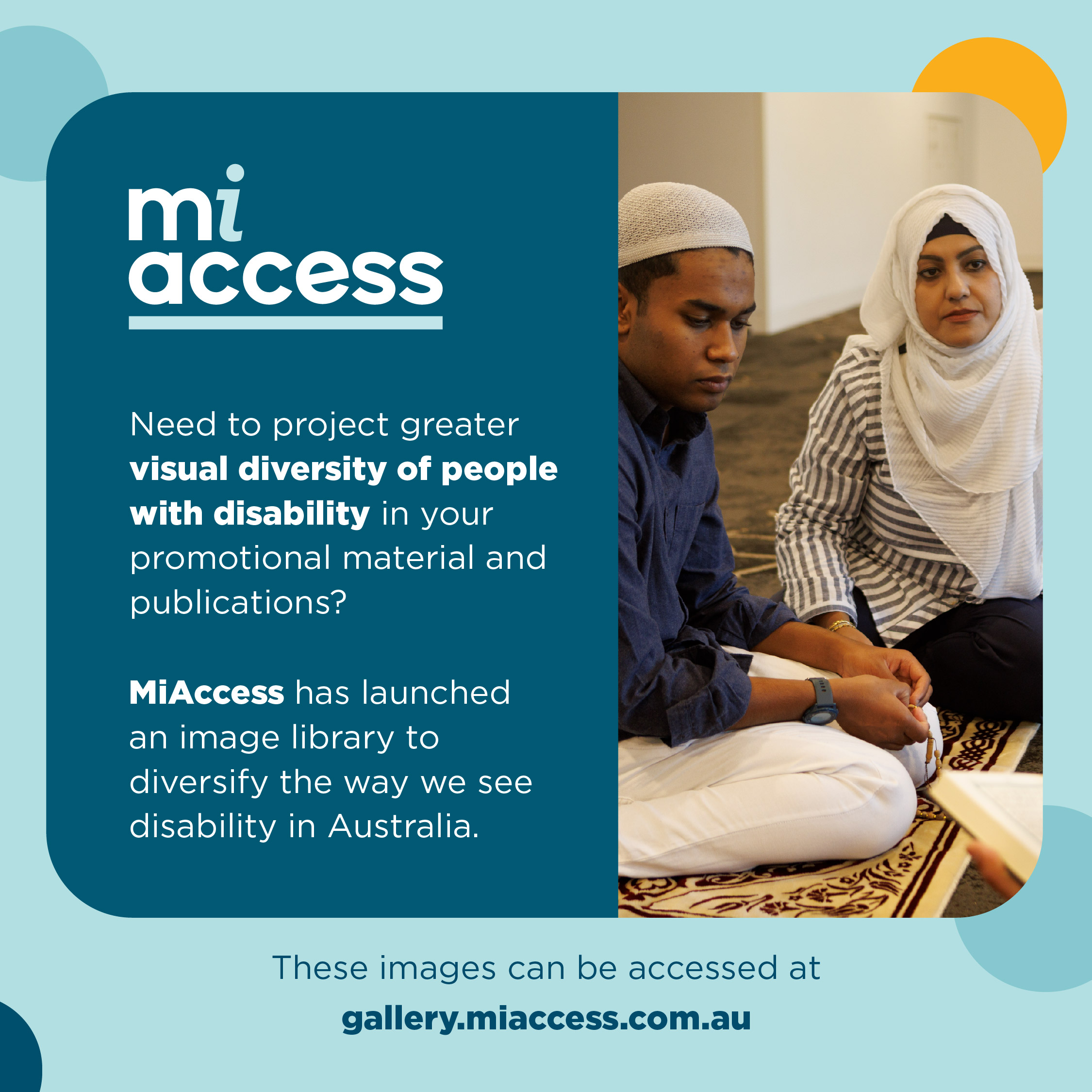 MiAccess social tile 19