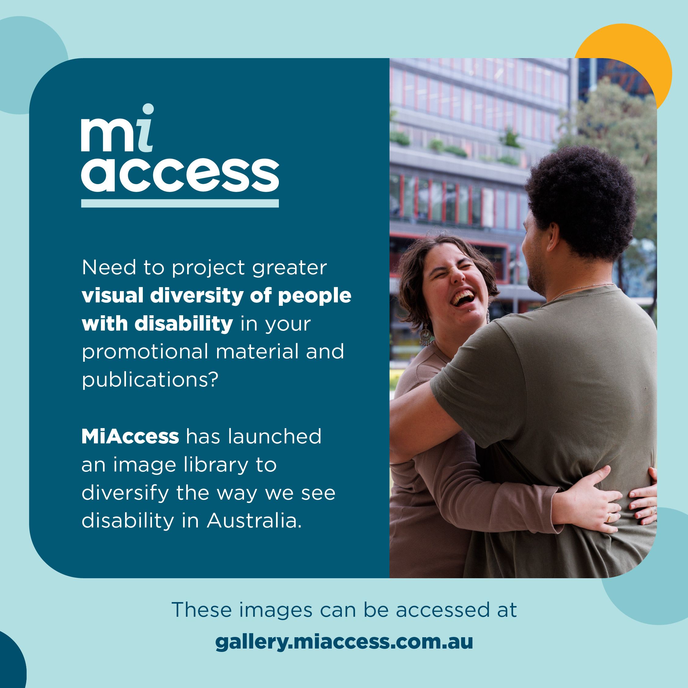 MiAccess social tile 23