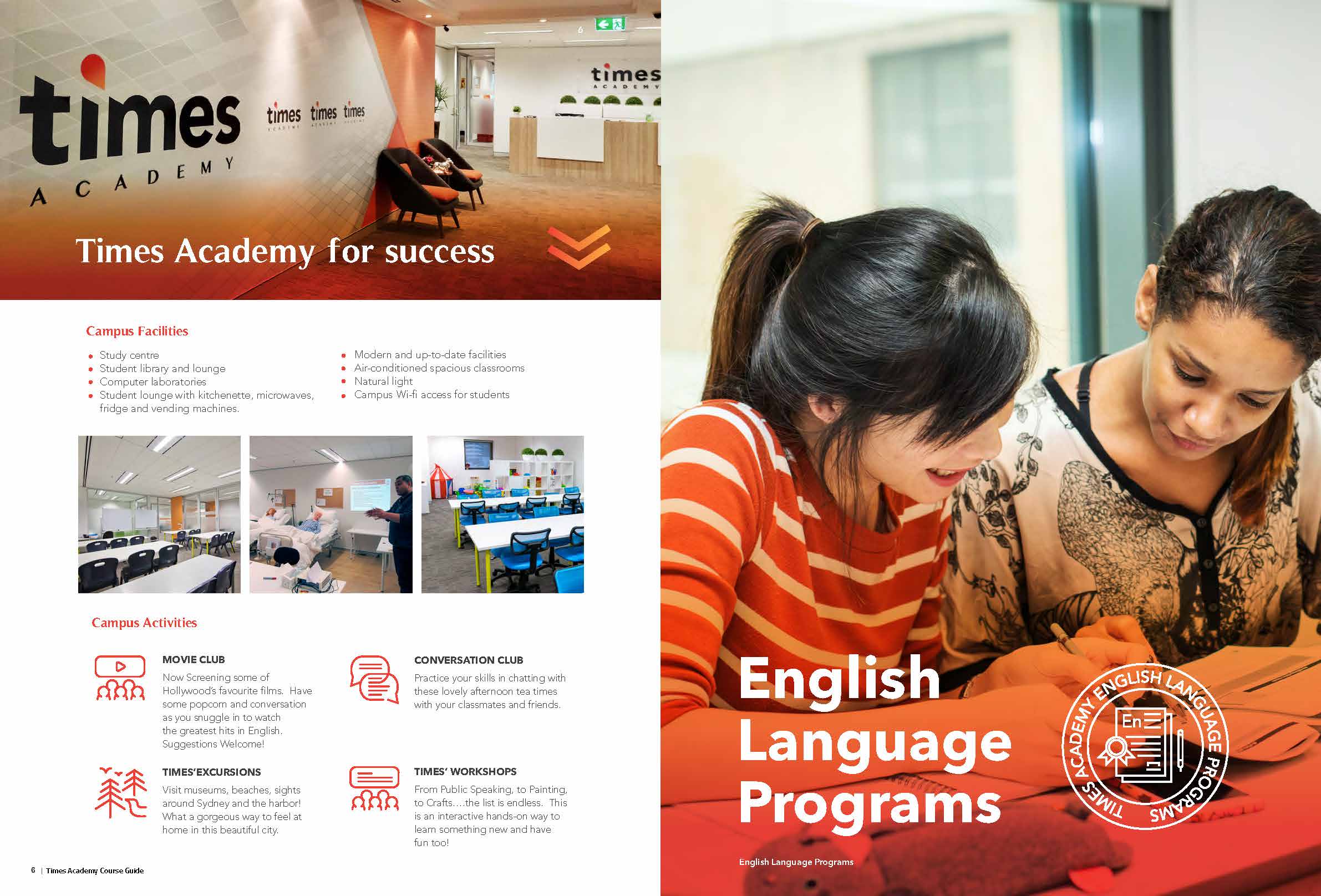 Times Academy course guide page 3