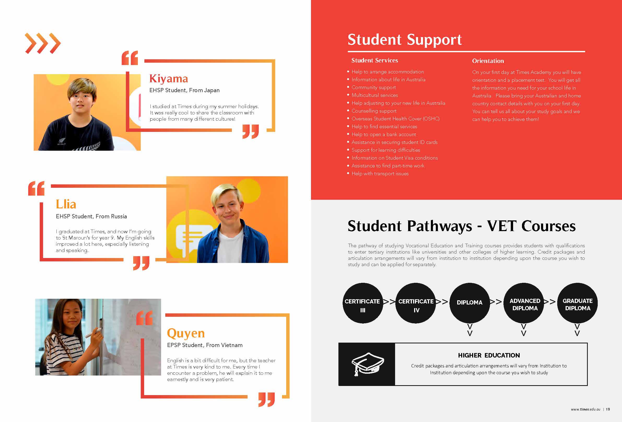 Times Academy course guide page 9